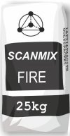Scanmix Fire термостійка суміш для кладки і ремонту печей та камінів
